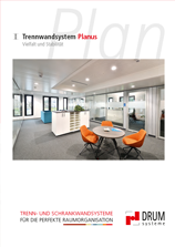 Planus – Trennwandsystem Broschüre